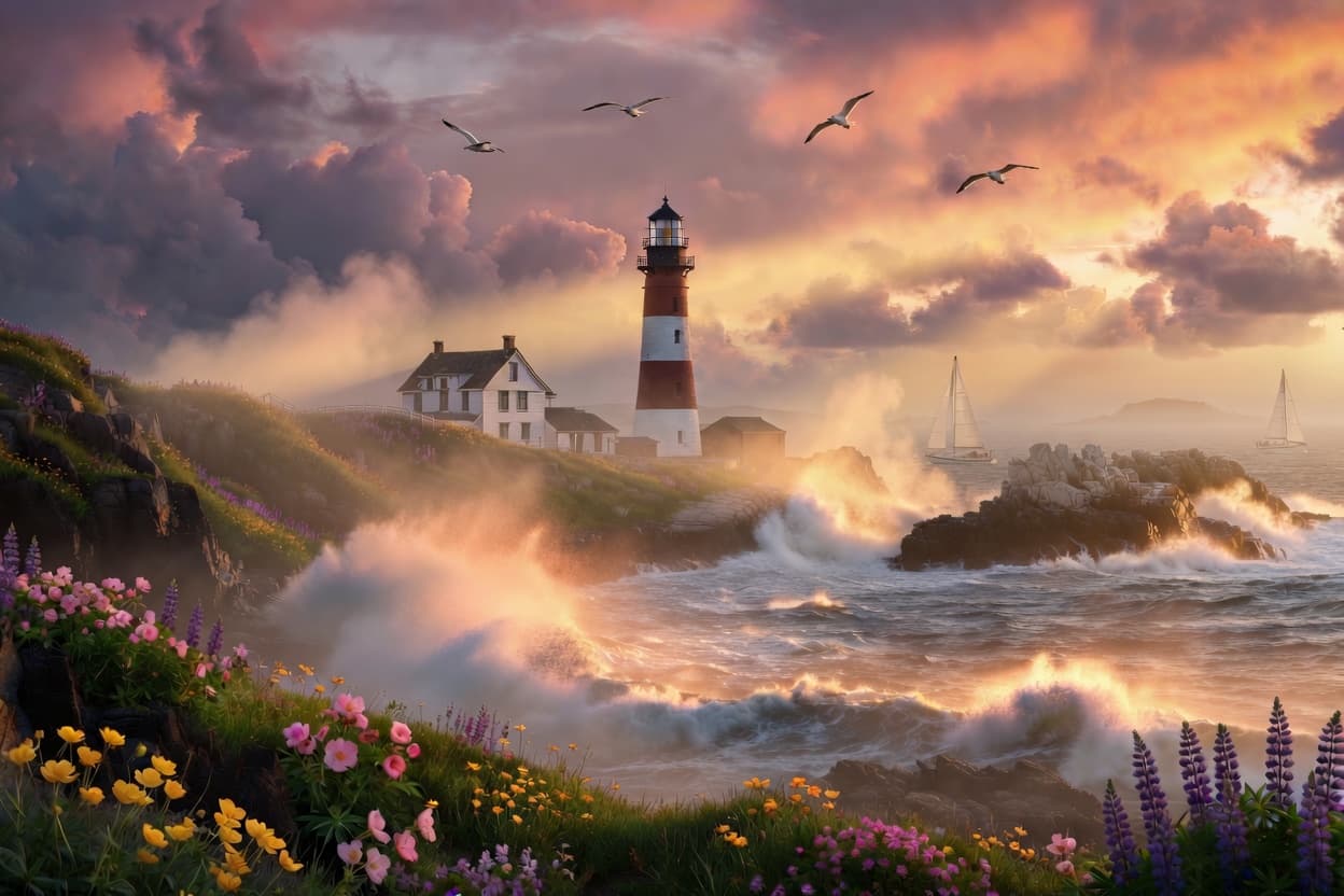 The Coast Series — The Lighthouse, No. 1